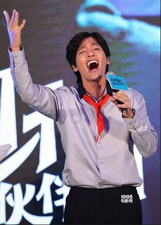 表情包巨头金馆长来华拍电影啦 三连拍献上暴