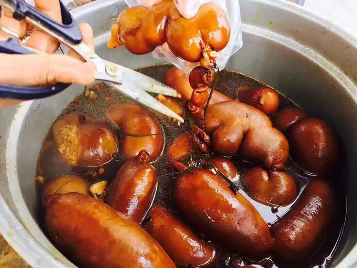 龙游猪肠_我们都是吃货__跳蚤市场19楼