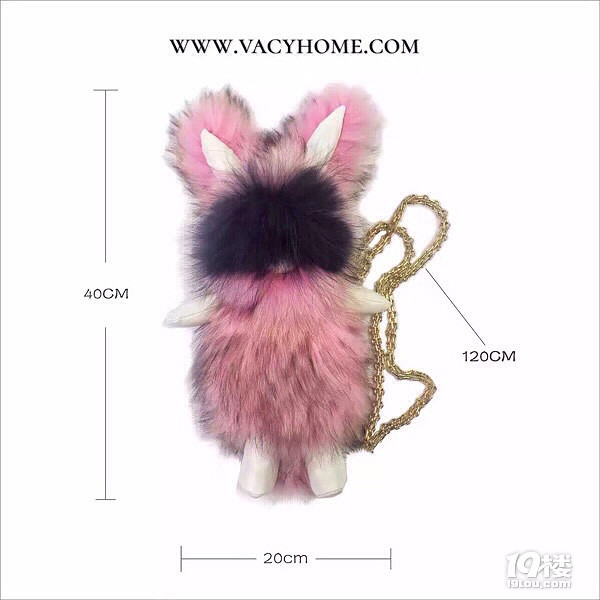 Vacyhome  mini  loving兔子斜挎包