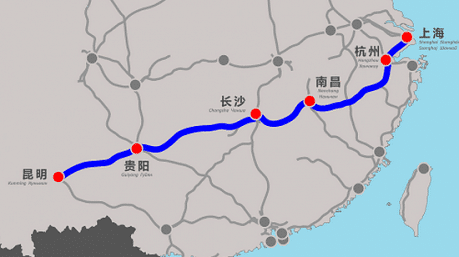 从广州去上海要多长时间