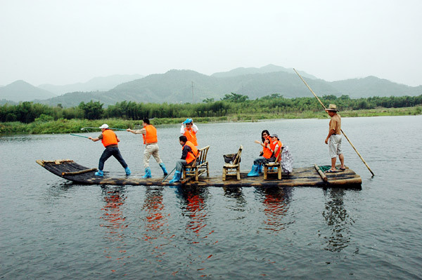 溪口斑竹漂流攻略夏日痛快地玩水