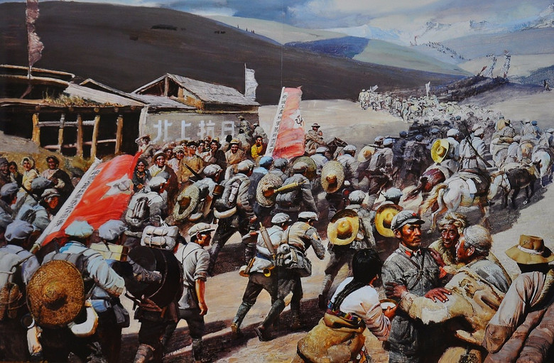 忘不了,大渡河的船工,冒着枪林弹雨,将红军勇士送到对岸