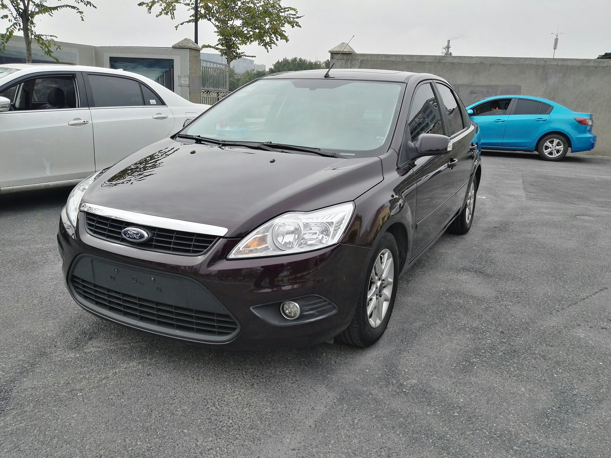 11年福克斯 手动挡天窗