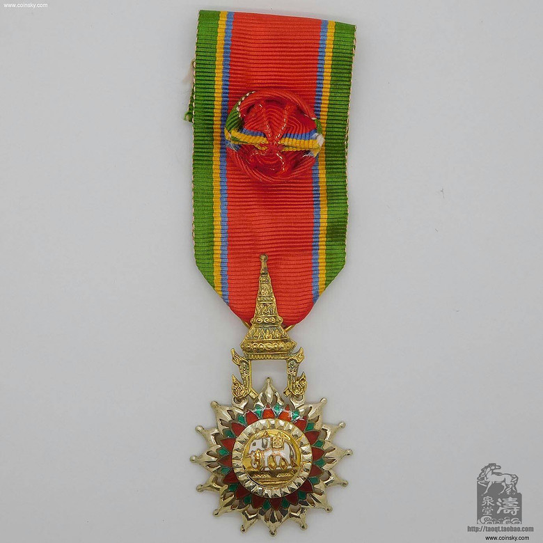             泰国军官级白象勋章