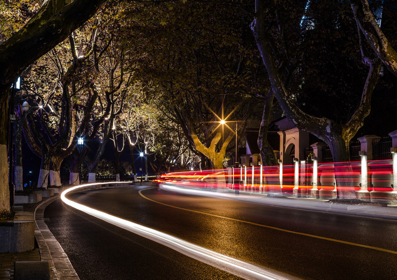 北山路,灵隐路夜景-风景照-19摄区-杭州19楼