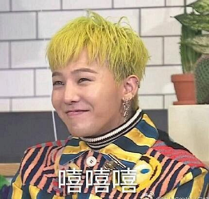 权志龙上节目害羞捂脸 草绿色头发抢镜-八卦绯