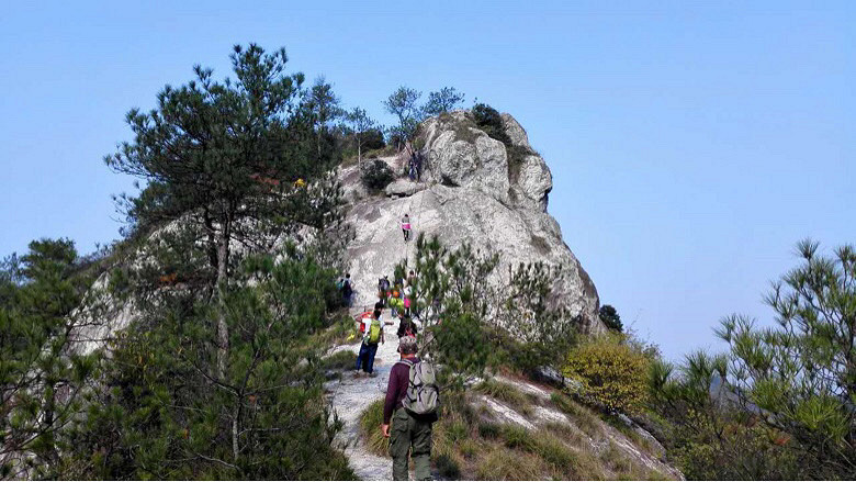 永康小長城16年最後一次爬山12.25