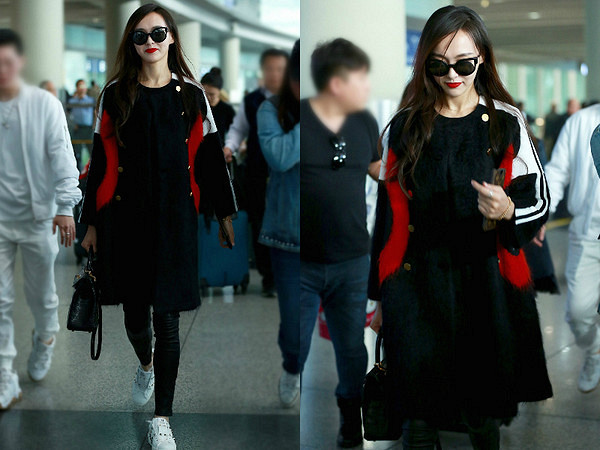 爽妹子素颜上热搜 秒杀杨幂唐嫣住在机场拗造