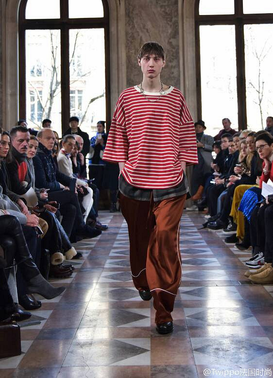 etudes2017秋冬巴黎男装周,慵懒居室风啊?
