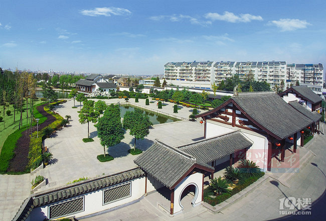 河清园攻略 开放式公园