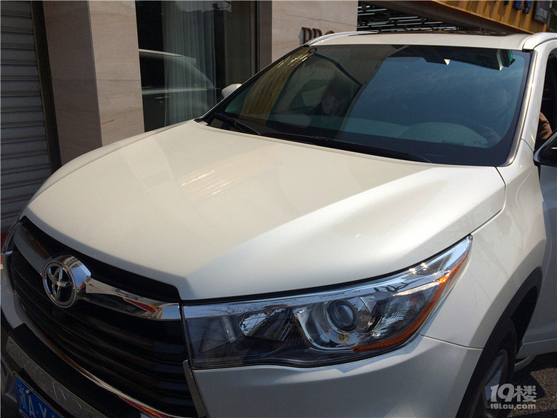 杭州丰田汉兰达全车龙膜玻璃贴膜施工效果分享