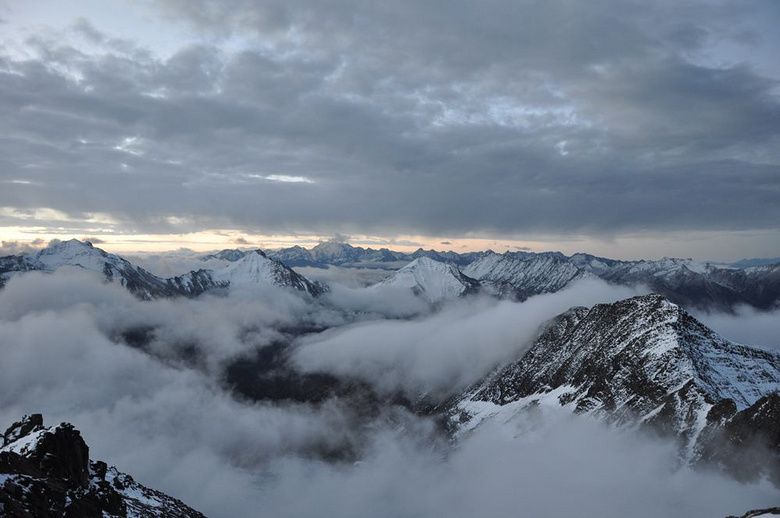 2017四姑娘山长坪沟徒步及2峰攀登(登雪山初