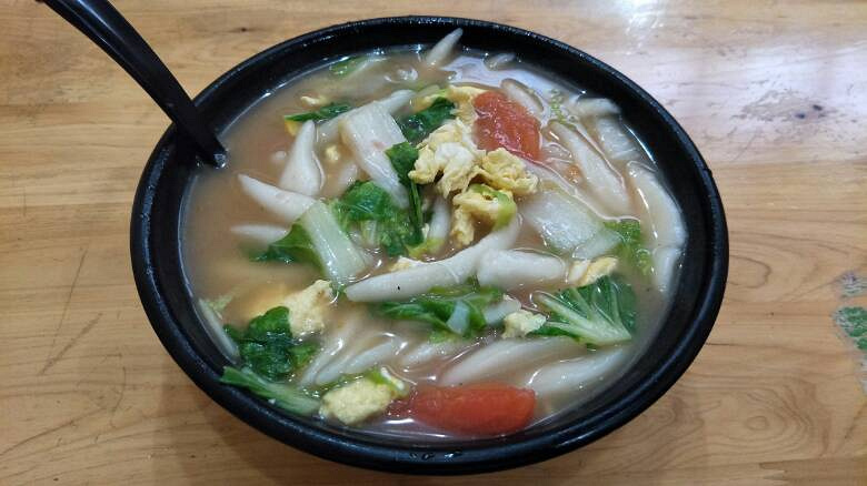 晚上不想吃饭来碗西红柿鸡蛋面旮瘩