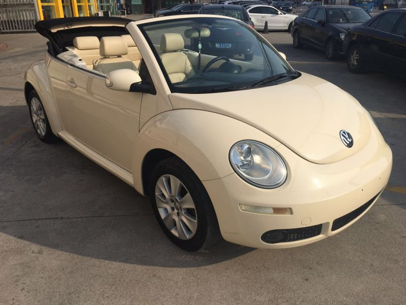 大众甲壳虫白色【寄卖 0首付】【可签订无事故 泡水 火烧合同】