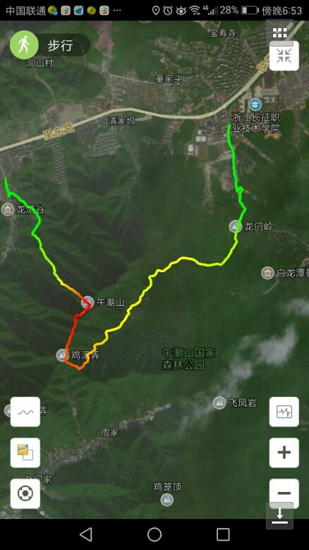 5月21日周日爬山群,里山桥土路爬山观景
