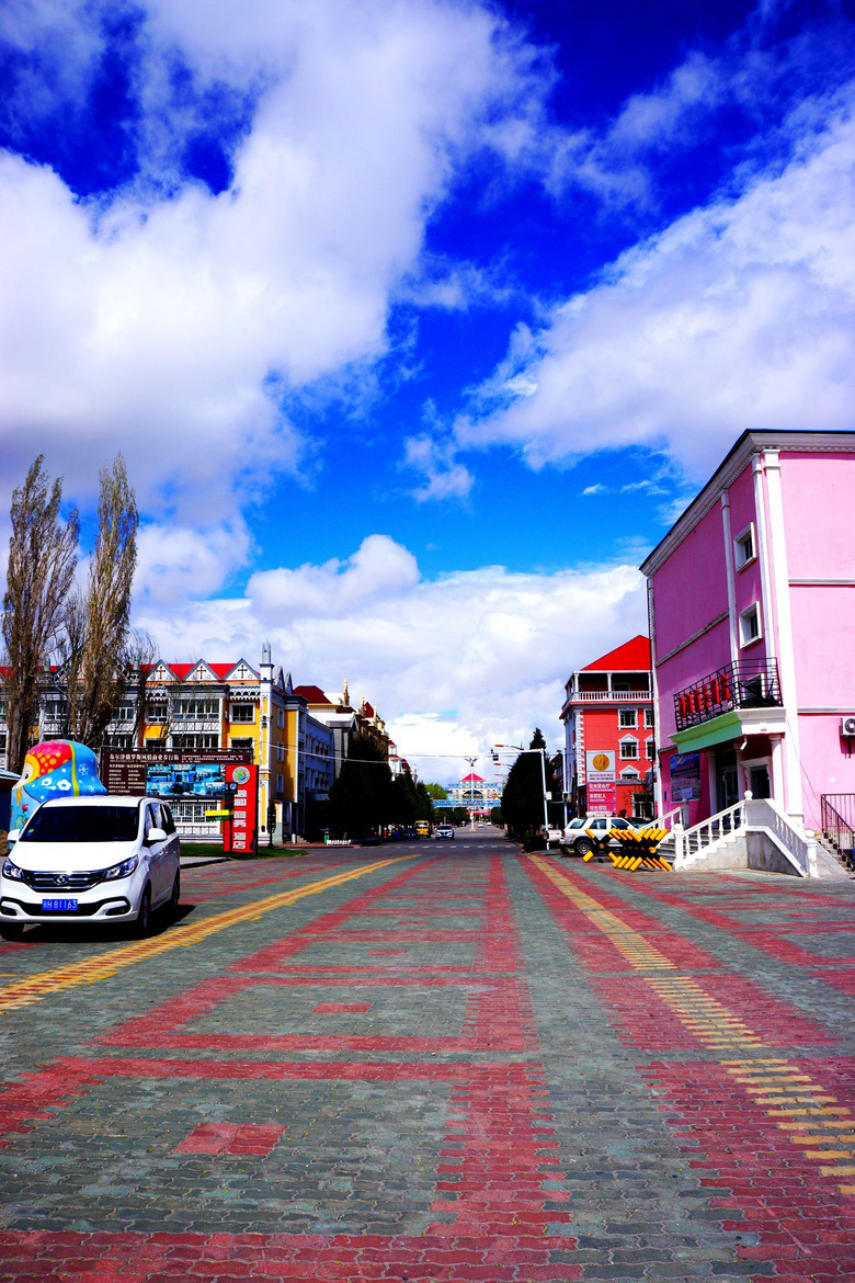 新疆布尔津俄罗斯风情街