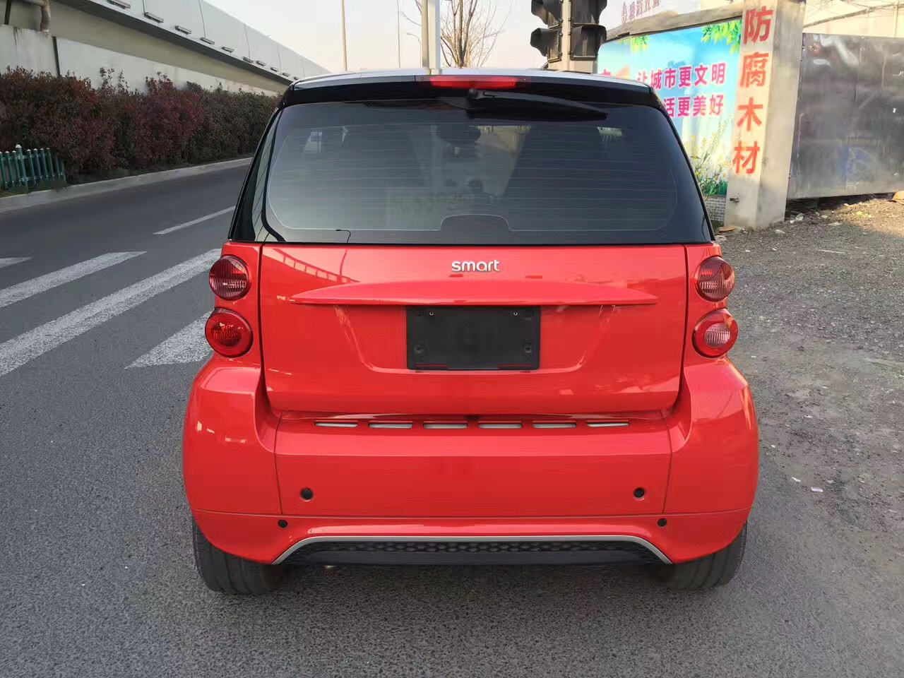 奔驰smartfortwo1.0t顶配 红色 【可按揭 零首付】