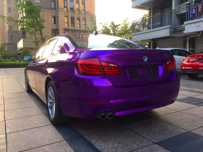 宝马523li2.5紫色【买卖二手车请认准语诚二手车】【0首付】