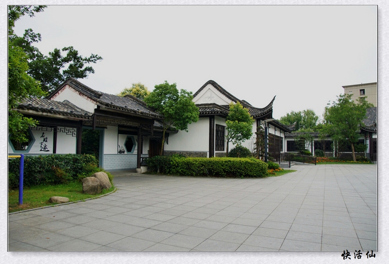 慈溪周巷镇的夜晚和耕民公园随拍