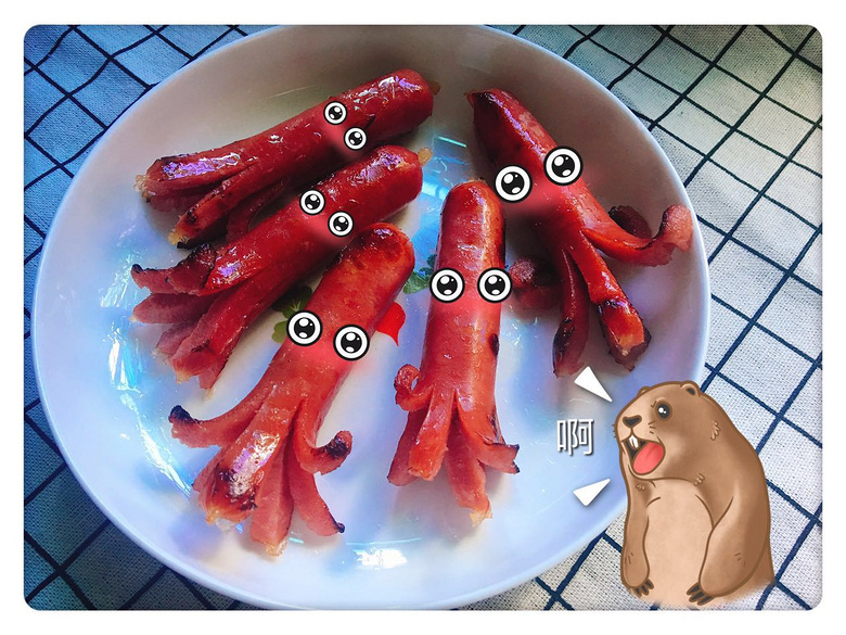 八爪鱼香肠