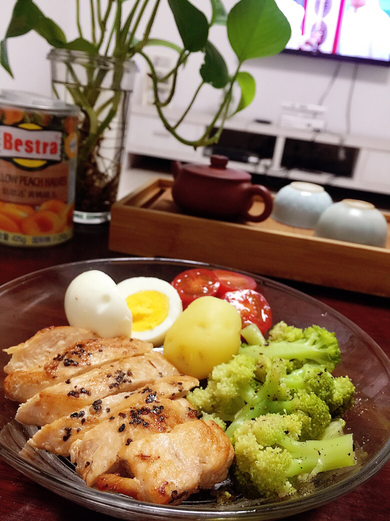 最近做的一些低卡晚餐!