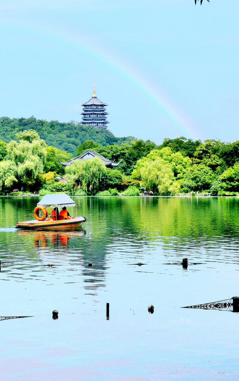杭州风景最美图片