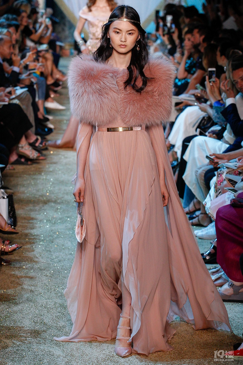 2017秋冬巴黎高定周, elie saab仙女裙来啦!