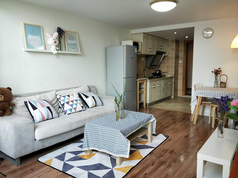 万达广场 汽车北站 北部软件园 (北城天地)loft单身公寓 实拍图