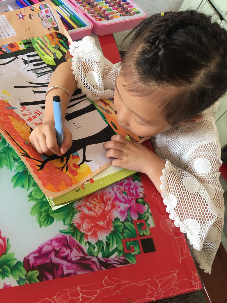 亲子画参加大赛_随手拍大广场__杭州19楼