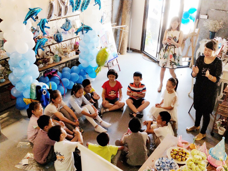 海洋和宝石主题生日趴,孩子们的魔幻乐园~_插