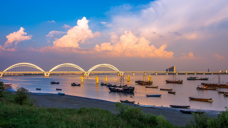 今年夏天拍的一组钱塘江-风景照-19摄区-杭州19楼
