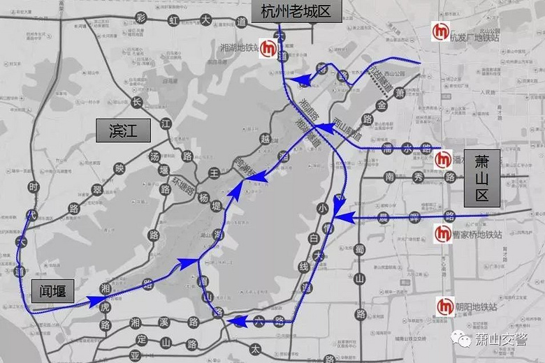 國慶蕭山限行?湘湖景區有單行?觀潮有管制-城事-杭州19樓