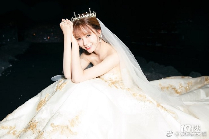 杭州19楼 我要结婚 结婚大本营 谈婚说嫁 沈梦辰盛装婚纱现身仙气十.