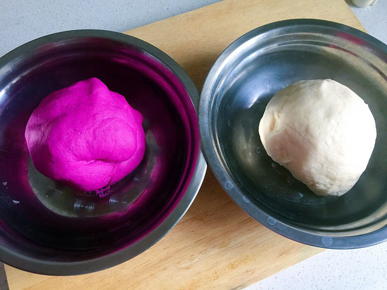 火龙果调色的馒头_我们都是吃货__杭州19楼