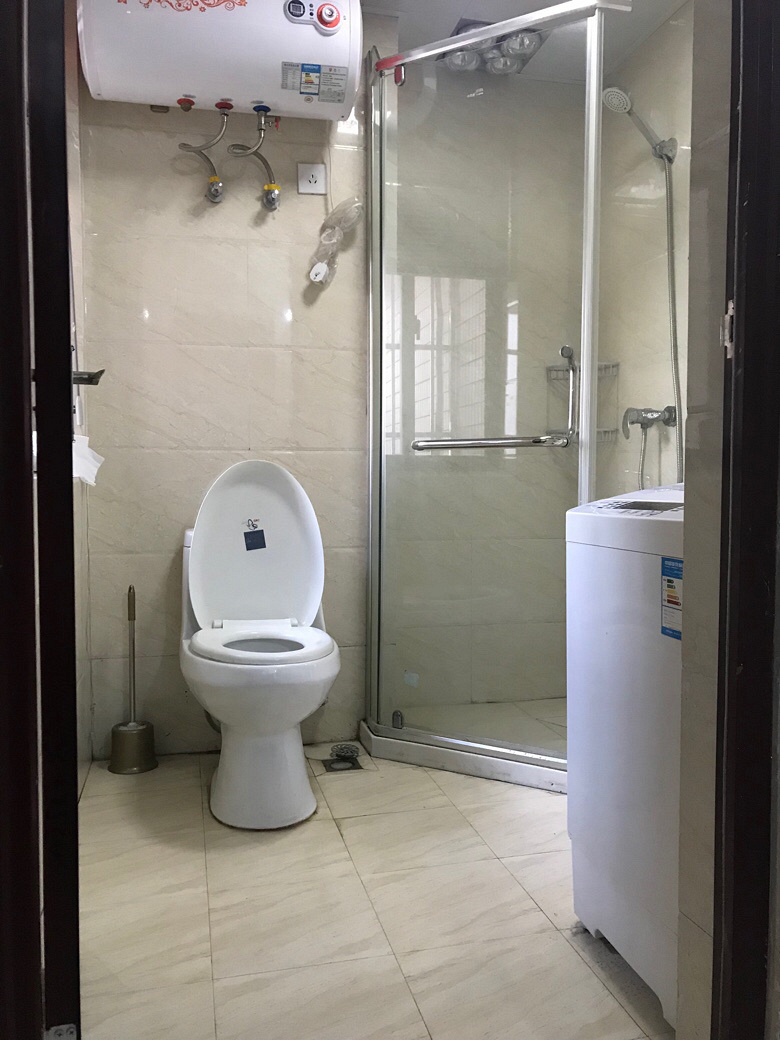 创园、梦想小镇,朝南单间出租带玻璃淋浴房冬