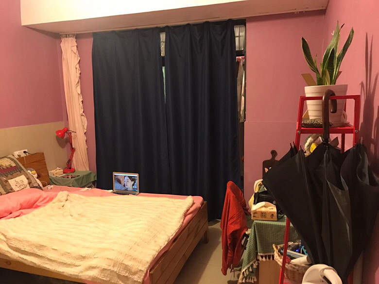 西溪花园紫菱苑两室找室友出租朝南带阳台的,