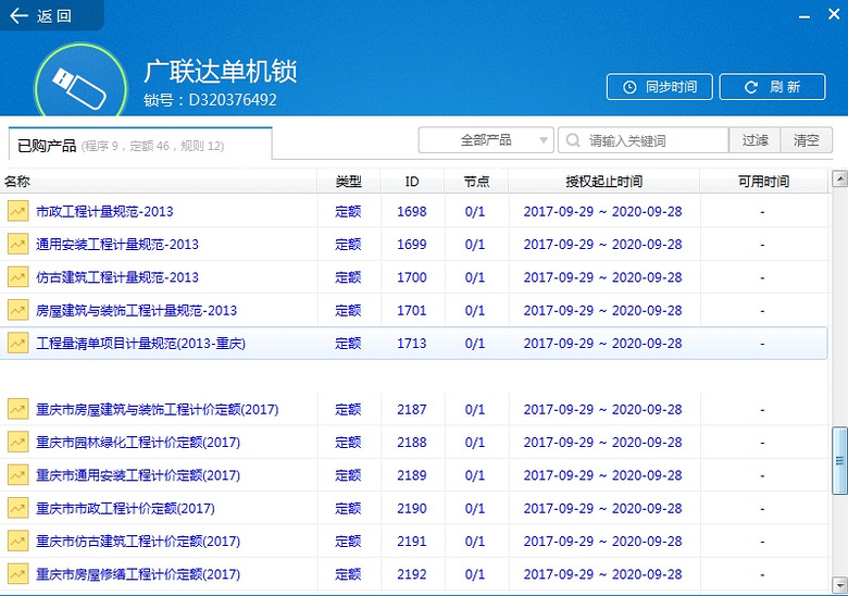 2017正版广联达加密锁狗授权锁低价转让_重庆