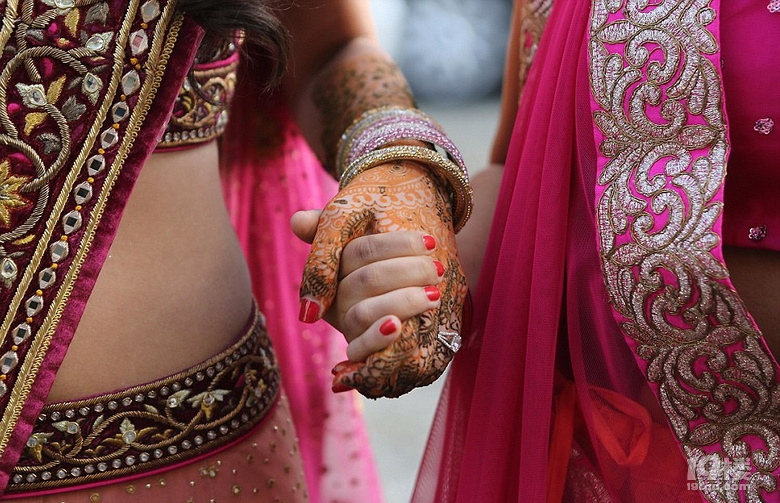 1亿4千万打造的印度婚礼,新娘很漂亮 !