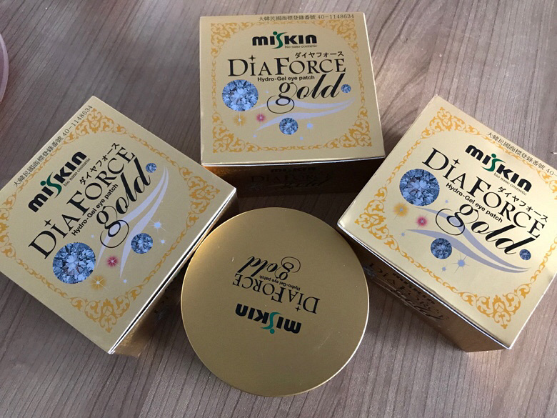 miskin黄金钻石贵妇眼膜60枚贴补水去细纹黑眼