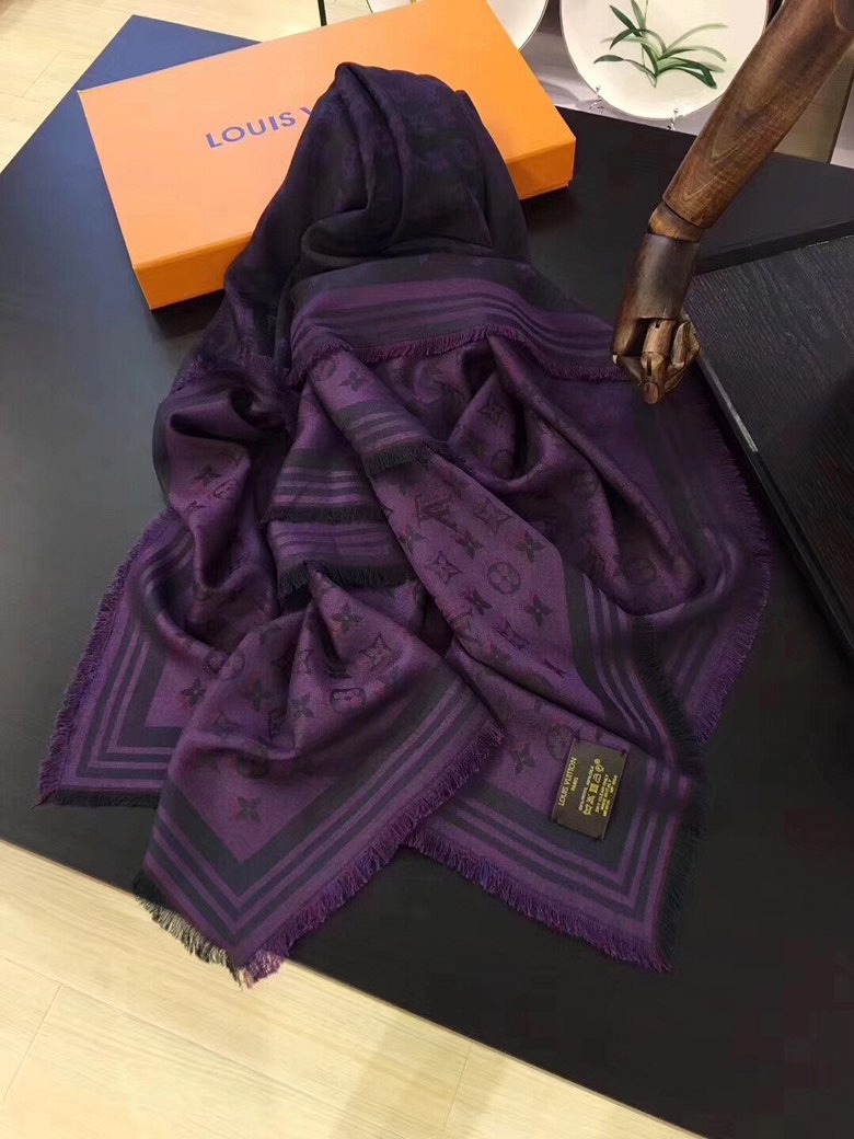 lv 真丝围巾 极品货