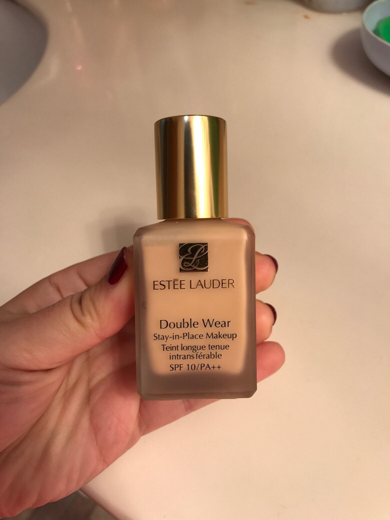 便宜转专柜购买用过三四次雅诗兰黛dw粉底油