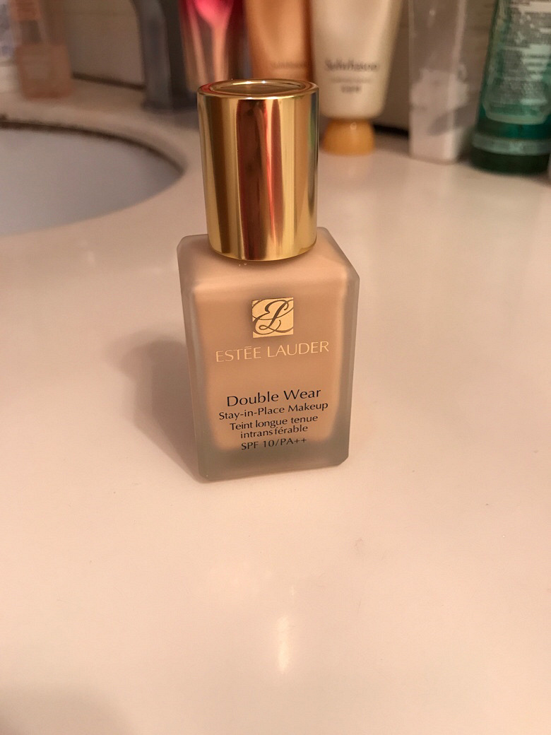 便宜转专柜购买用过三四次雅诗兰黛dw粉底油