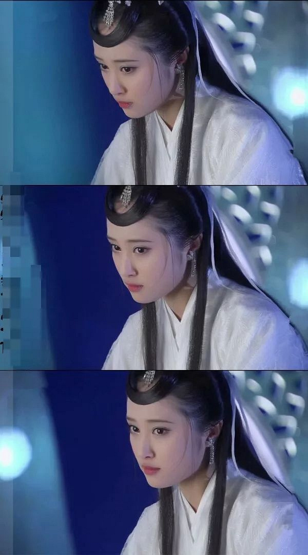 《宝莲灯前传》,在里面饰演冰清玉洁的仙子嫦娥,从而正式进入演艺圈