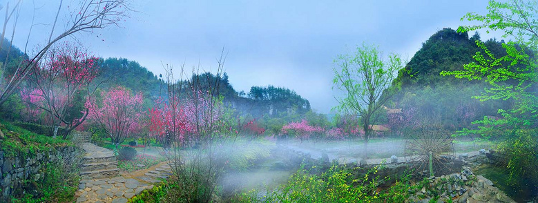 酉阳桃花源风景区、酉阳桃花源伏羲洞