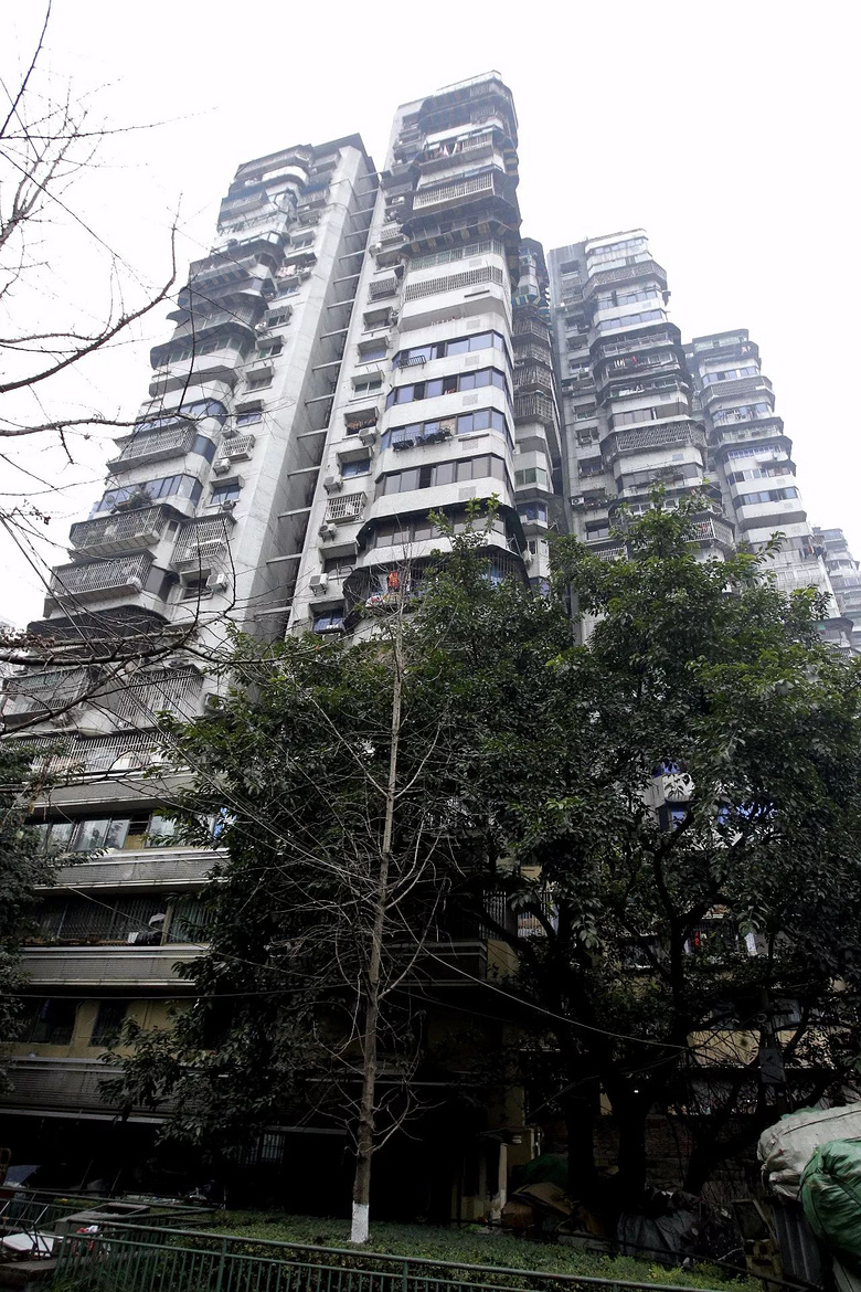 24层高楼竟然没电梯,这栋楼火了!上下楼方式很魔