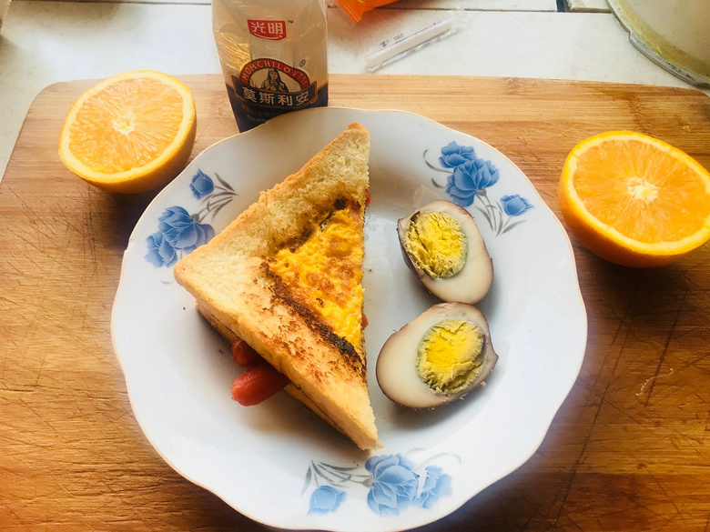 老公的实习早餐