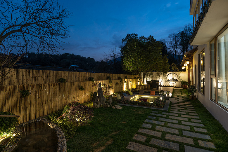 朋友开在龙井村里的民宿,我的建筑空间摄影