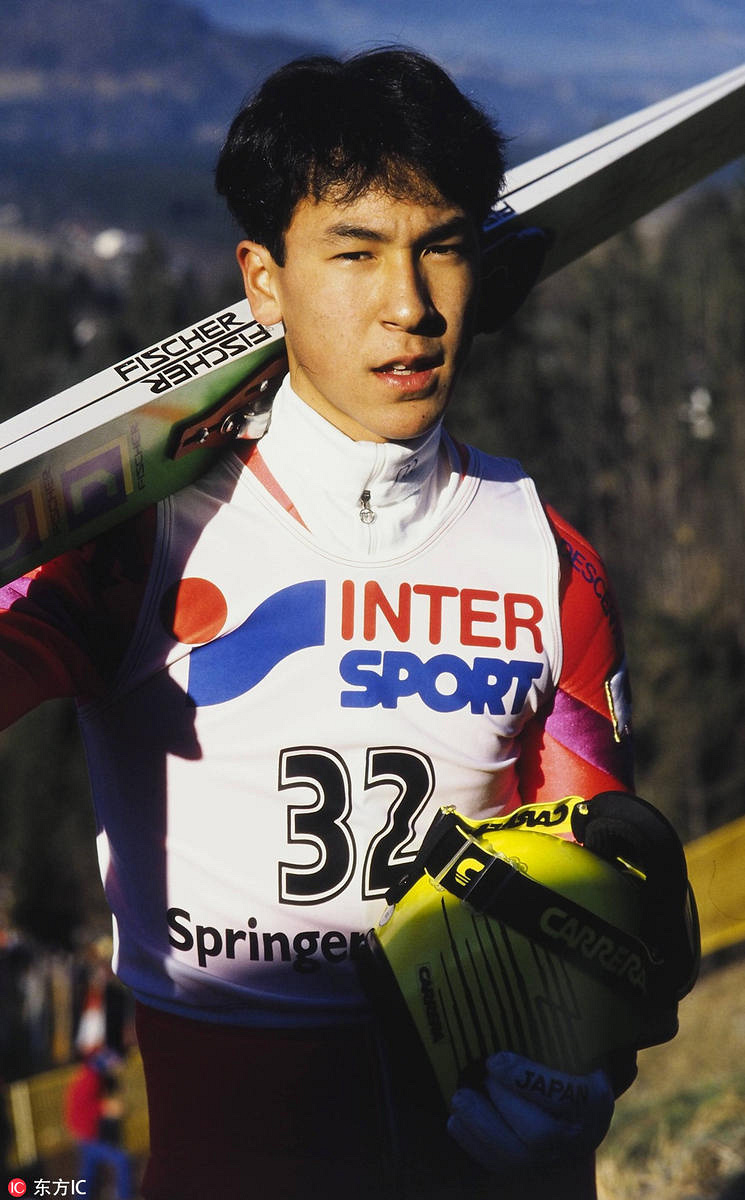 组图:葛西纪明将八战冬奥 无愧跳雪传奇