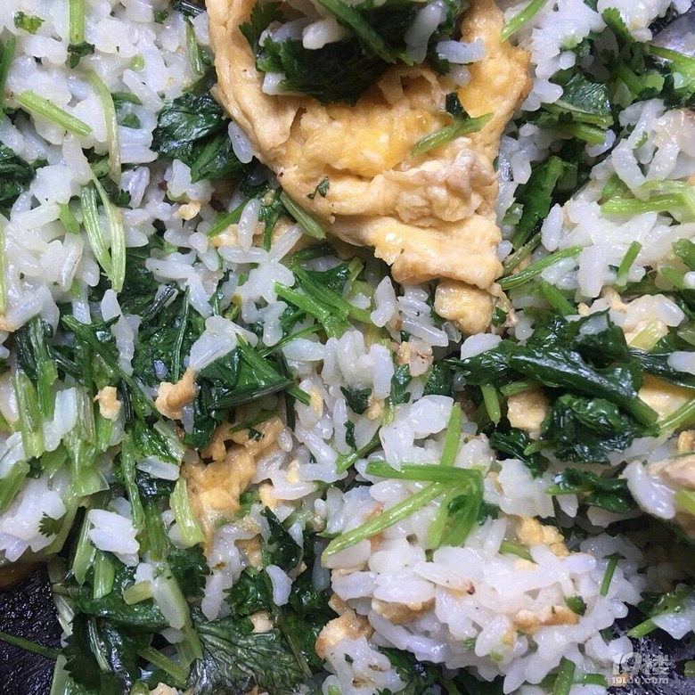 黑暗料理香菜蛋炒饭