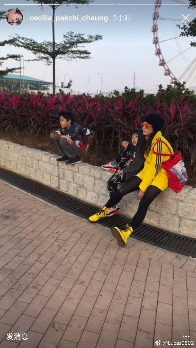 谢霆锋对孩子妈的简单两句话,张柏芝已经哭成泪人!
